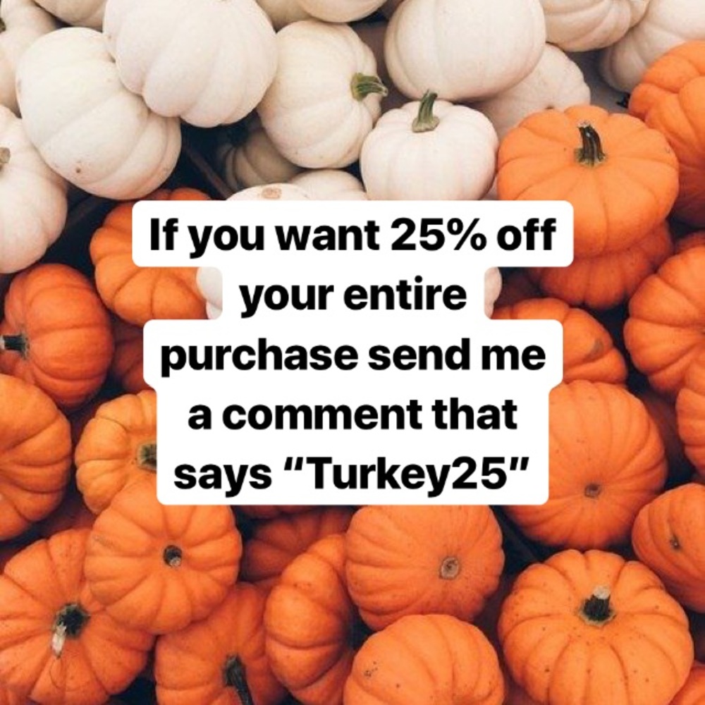 25%off ur entire purchase !!!